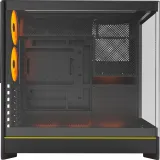 Корпус Montech HS02 PRO черный без БП ATX 4x140mm 2xUSB3.0 audio bott PSU