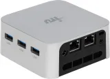 Неттоп IRU Planio 115 N100 (0.8) 16Gb SSD512Gb UHDG без ОС GbitEth WiFi BT серебристый (2099138)