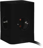 Сетевой удлинитель Buro BU-PTE4.1UC-B 1.5м (4 розетки) черный (пакет ПЭ)