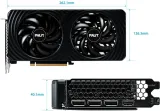 Видеокарта Palit PCI-E 5.0 RTX5060Ti DUAL NVIDIA GeForce RTX 5060TI 8Gb 128bit GDDR7 2295/28000 HDMIx1 DPx3 HDCP Ret