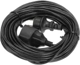 Удлинитель силовой PROconnect PROc-Uc (13-4910) 3x0.75кв.мм 1розет. 20м ПВС 6A без катушки черный