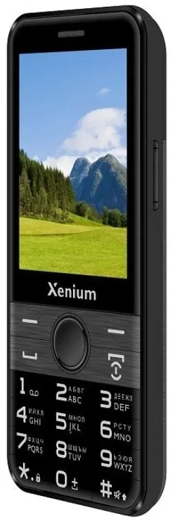 Мобильный телефон Xenium X800 черный моноблок 2Sim 2.8" 240x320 Spreadtrum ThreadX RTOS 0.3Mpix GSM900/1800 MP3 FM microSD max32Gb