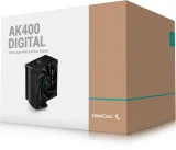 Устройство охлаждения(кулер) Deepcool AK400 Digital Pro Wh Soc-AM5/AM4/1200/1700/1851 белый 4-pin 25dB Al+Cu LCD 220W 695gr Ret (R-AK400-WHAPMN-G)