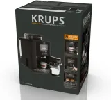 Кофемашина Krups Arabica Latte EA819E10 1450Вт черный/коричневый