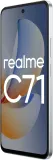 Смартфон Realme RMX5303 C71 128Gb 8Gb белый моноблок 3G 4G 2Sim 6.67" 720x1604 Android 15 50Mpix 802.11 a/b/g/n/ac NFC GPS GSM900/1800 GSM1900 FM