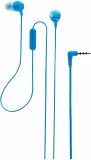 Гарнитура внутриканальные Sony MDR-EX14AP 1.2м синий проводные в ушной раковине (MDREX14APLIZIN)