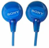 Гарнитура внутриканальные Sony MDR-EX14AP 1.2м синий проводные в ушной раковине (MDREX14APLIZIN)