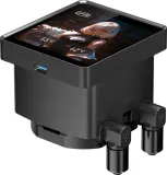 Система водяного охлаждения PcCooler DT360 Dsiplay ARGB Soc-AM5/AM4/1200/1700/1851 черный 4-pin 15-33.1dB Al LCD 320W Ret (DT360-BKAWXY-GL)