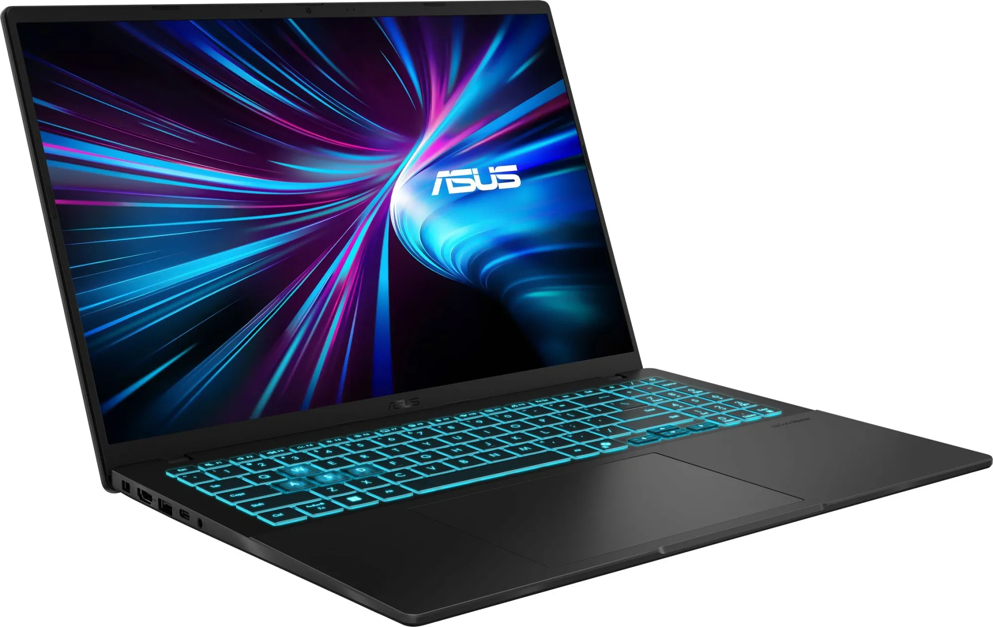 Ноутбук Asus VivoBook 16 V3607VM-RP067 Core 5 210H 32Gb SSD512Gb NVIDIA GeForce RTX5060 8Gb 16" IPS WUXGA (1920x1200) без ОС black WiFi BT Cam (90NB16K1-M005N0)