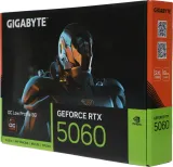 Видеокарта Gigabyte PCI-E 5.0 GV-N5060OC-8GL 1.0 NVIDIA GeForce RTX 5060 8Gb 128bit GDDR7 3840/28000 HDMIx1 DPx3 HDCP Ret