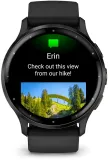 Смарт-часы Garmin Venu 3 1.4" AMOLED корп.черный рем.черный (010-02784-01)