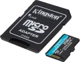 Флеш карта microSDXC 256GB Kingston SDCG4/256GB Canvas Go! Plus A2 + adapter