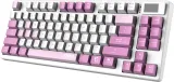 Keyboard MSI FORGE GK600 TKL, Wireless, Mechanical Linear Switches, RGB LED, 4000mA/h, Violet