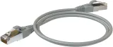 Патч-корд Sysmatrix PC 4545.5ES26.1LSZHGY F/UTP RJ-45 вил.-вилка RJ-45 кат.5E 1м серый LSZH