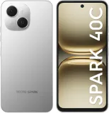 Смартфон Tecno Spark 40C 256Gb 8Gb белый моноблок 3G 4G 6.67" 720x1600 Android 14 48Mpix 802.11 a/b/g/n/ac NFC GPS GSM900/1800 Protect