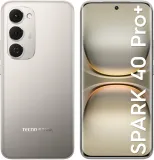 Смартфон Tecno Spark 40 Pro+ 256Gb 8Gb титан моноблок 3G 4G 6.78" 1080x2436 Android 14 108Mpix 802.11 a/b/g/n/ac NFC GPS GSM900/1800 Protect