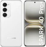 Смартфон Tecno Spark 40 Pro+ 256Gb 8Gb белый моноблок 3G 4G 6.78" 1080x2436 Android 14 108Mpix 802.11 a/b/g/n/ac NFC GPS GSM900/1800 Protect