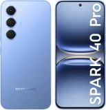 Смартфон Tecno Spark 40 Pro 256Gb 8Gb синий моноблок 3G 4G 6.78" 1080x2436 Android 14 108Mpix 802.11 a/b/g/n/ac NFC GPS GSM900/1800 Protect
