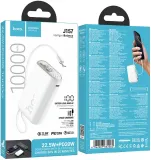 Мобильный аккумулятор Hoco J157 10000mAh 2A белый (62062)