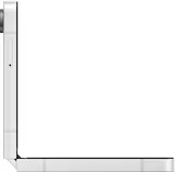 Смартфон Samsung SM-F761B Galaxy Flip7 FE 128Gb 8Gb белый раскладной 3G 4G 1Sim 6.7" 1080x2640 Android 16 50Mpix 802.11 a/b/g/n/ac/ax NFC GPS GSM900/1800 GSM1900 Protect