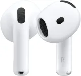 Гарнитура вкладыши Apple AirPods 4 ANC A3055,A3056,A3059 белый беспроводные bluetooth в ушной раковине (MXP93ZM/A)