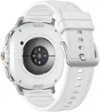 Смарт-часы Samsung Galaxy Watch 8 Classic LTE 46мм 1.34" Super AMOLED корп.серебристый рем.белый (SM-L505FZWACAU)