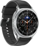 Смарт-часы Samsung Galaxy Watch 8 Classic LTE 46мм 1.34" Super AMOLED корп.серебристый рем.черный (SM-L505FZKACAU)