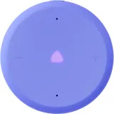 Умная колонка Yandex Станция Лайт 2 без часов Алиса фиолетовый 6W 1.0 BT/Wi-Fi 10м (YNDX-00028VIO)