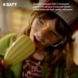 Умная колонка Yandex Станция Лайт 2 без часов Алиса зеленый 6W 1.0 BT/Wi-Fi 10м (YNDX-00028GRN)