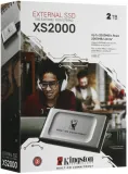 Kingston External SSD XS2000 BOC 2Tb USB 3.2 Gen 2x2 R2000/W2000MB/s Retail 1 year (SXS2000/2000GA)