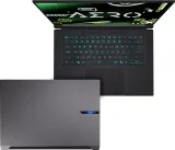 Ноутбук Gigabyte Aero X16 1VH Ryzen AI 7 350 32Gb SSD1Tb NVIDIA GeForce RTX5060 8Gb 16" IPS QHD+ (2880x1800) без ОС grey WiFi BT Cam (1VH93KZC64AD)