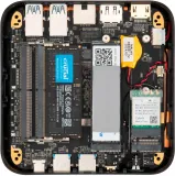 Неттоп IRU Tactio 525 Ryzen 7 6800H (3.3) 16Gb SSD1Tb 680M FreeDOS GbitEth WiFi BT черный (2113241)