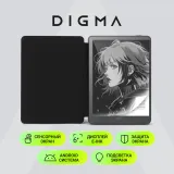 Электронная книга Digma A6 plus 6" E-Ink Carta 758x1024 1.8Ghz 1Gb/32Gb/SD/microSDHC/подсветка дисплея темно-серый (в компл.:обложка)