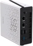 ПК Мини Chuwi UBox Ryzen 5 7430U (4.3) 16Gb SSD512Gb RGr Windows 11 Pro 2x2.5GbitEth WiFi BT 90W белый/черный