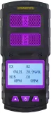 Детектор газа Ermenrich NG60 портативный фиолетовый/черный (84760)