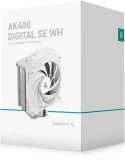 Устройство охлаждения(кулер) Deepcool AK400 Digital SE Wh ARGB Soc-AM5/AM4/1200/1700/1851 белый 4-pin 19-28dB Al+Cu LCD 220W 812gr Ret (R-AK400-WHADMN-GJD)