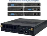 Неттоп IRU 310H6ITF i3 13100 (3.4) 16Gb SSD256Gb UHDG 730 Windows 11 Pro GbitEth WiFi BT 90W черный (2122065)