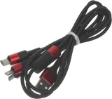 Кабель Hoco X26 Xpress one 80282 1м черный/красный