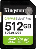 Флеш карта SDXC 512GB Kingston SDS3/512GB Canvas Select Plus w/o adapter