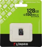 Флеш карта microSDXC 128GB Kingston SDCS3/128GBSP Canvas Select Plus w/o adapter