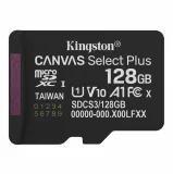 Флеш карта microSDXC 128GB Kingston SDCS3/128GBSP Canvas Select Plus w/o adapter