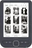Электронная книга Digma luma 6" E-ink HD Pearl 1024x758 Touch Screen 600MHz/4Gb/microSDHC/подсветка дисплея темно-серый