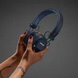 Гарнитура накладные Marshall Major V синий беспроводные bluetooth оголовье (MAJOR V BLUE)