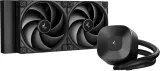 Система водяного охлаждения Deepcool LE240 V2 Zero Dark Soc-AM5/AM4/1200/1700/1851 черный 4-pin 28.2-31.6dB Al 220W 1359gr Ret (R-LE240ZERO-BKLNMD-G-1)