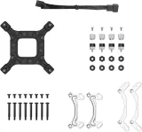 Система водяного охлаждения Deepcool LE240 V2 Zero Dark Soc-AM5/AM4/1200/1700/1851 черный 4-pin 28.2-31.6dB Al 220W 1359gr Ret (R-LE240ZERO-BKLNMD-G-1)