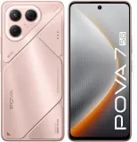 Смартфон Tecno Pova 7 5G 128Gb 8Gb розовый моноблок 3G 4G 2Sim 6.78" 1080x2460 Android 15 50Mpix 802.11 a/b/g/n/ac/ax NFC GPS GSM900/1800 Protect microSD max1024Gb