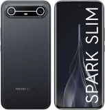 Смартфон Tecno Spark Slim 256Gb 8Gb черный моноблок 3G 4G 6.78" 1224x2720 Android 15 50Mpix 802.11 a/b/g/n/ac/ax NFC GPS GSM900/1800 Protect