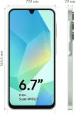 Смартфон Samsung SM-A165F Galaxy A16 128Gb 4Gb мятный моноблок 3G 4G 2Sim 6.7" 1080x2340 Android 14 50Mpix 802.11 a/b/g/n/ac NFC GPS GSM900/1800 GSM1900 microSD max1024Gb