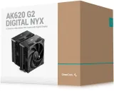 Устройство охлаждения(кулер) Deepcool AK620 G2 Digital NYX Soc-AM5/AM4/1151/1200/2066/1700 черный 4-pin 28.87dB Al+Cu LCD 300W 1386gr Ret (R-AK620G2-BKNNMN-GJD-1)