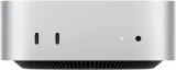 ПК Apple Mac mini A3238 M4 10 core (4.41) 16Gb SSD256Gb 10 core GPU macOS GbitEth WiFi BT серебристый (MU9D3LL/A)